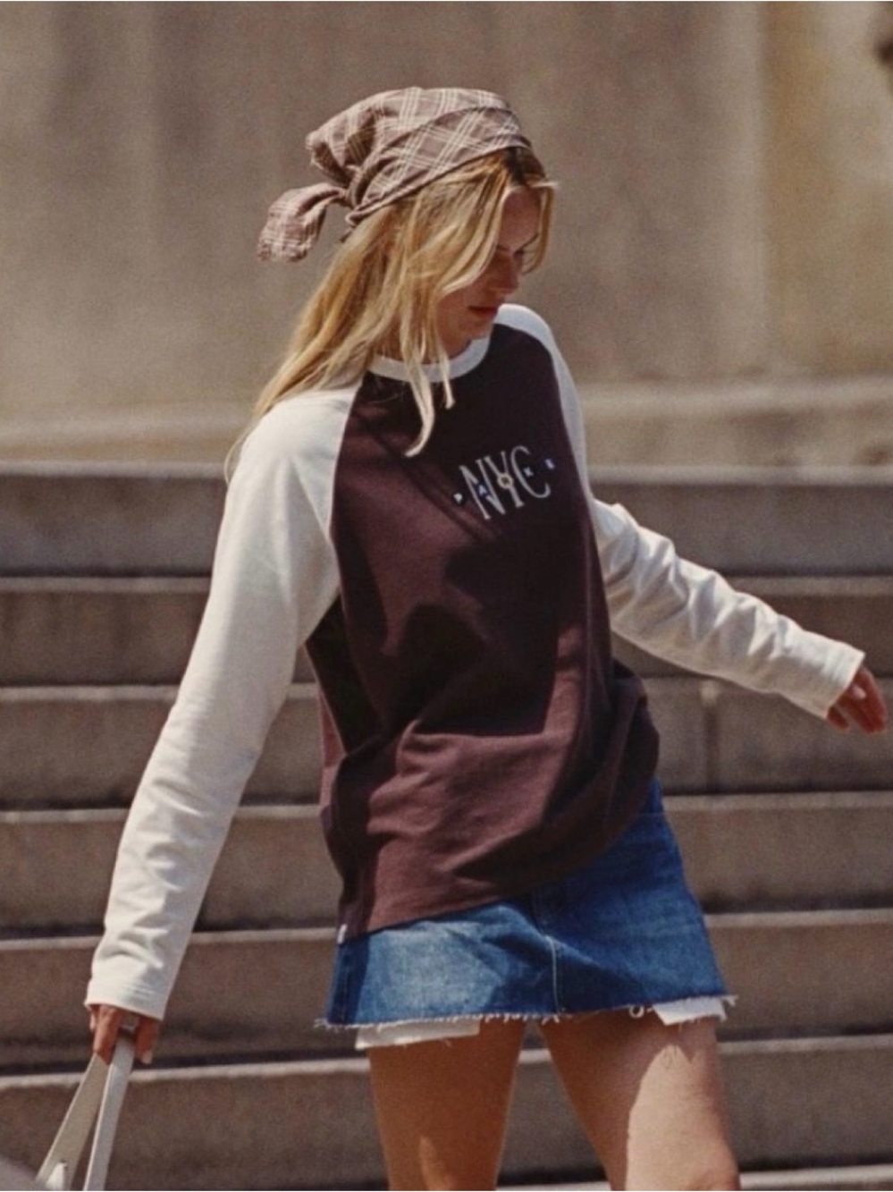 Parke NYC Raglan Long Sleeve T-Shirt